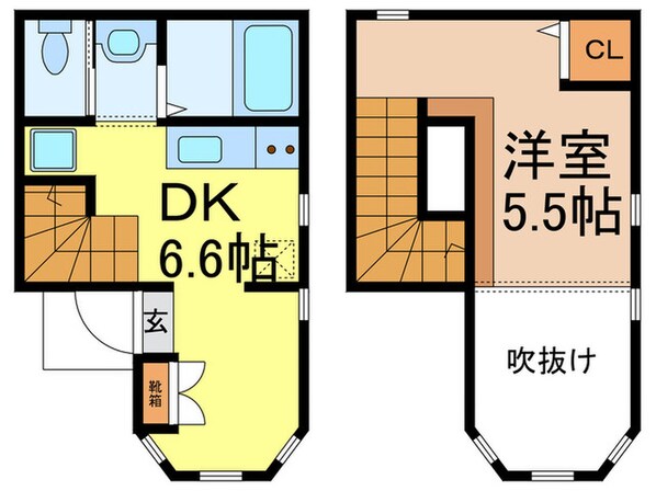 ラ・カーサ多摩川Ⅱの物件間取画像